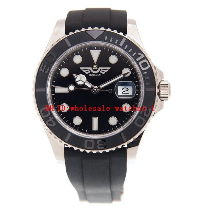 

8 Style Classic Men's Watch YM 226659 42mm Watches black Dial luminous Automatic Mechanical Rubber Strap Wristwatch Stainless Steel