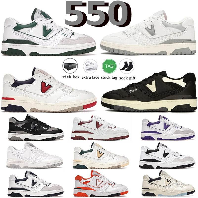 

Casual shoes new balance 550 550S Designer Cream Navy Blue White Green White Shadow Sea Salt Varsity Gold UNC Syracuse Men Women N550 outdoor couples Sports Sneakers, #8