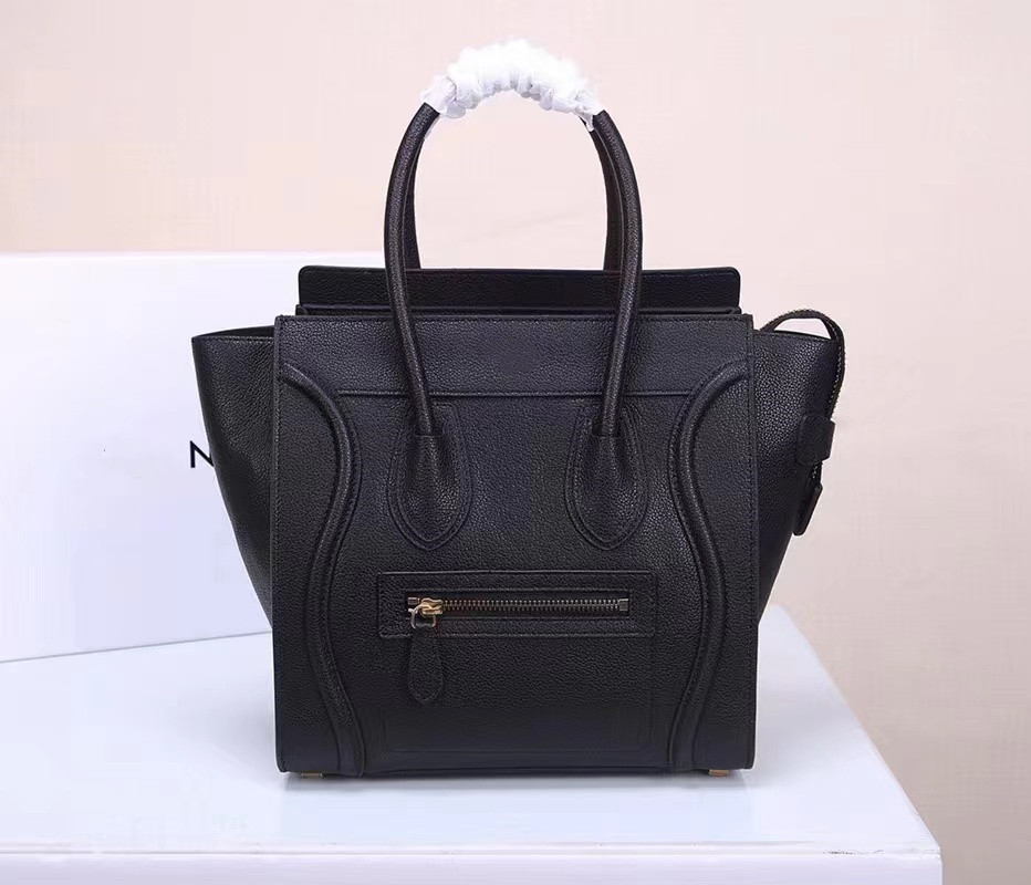 

2023 10A Luxury Tote Bag Classic OL Handbag Real Leather Smile Face Trapeze Cross Body Bag Two Size for Your Option It will send DHL for free size;26cm 30cm