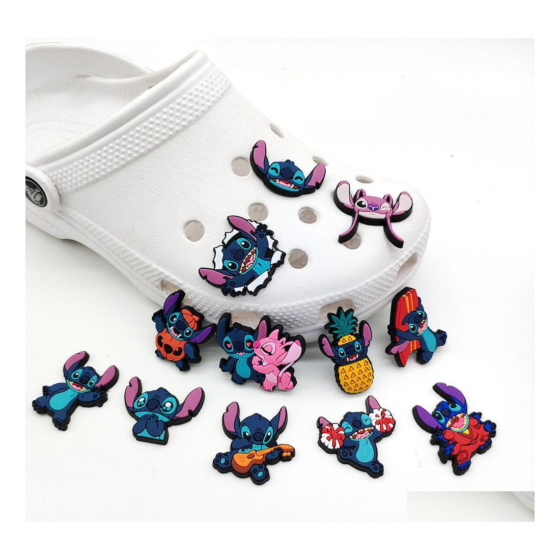 

Shoe Parts Accessories Charms Wholesale Childhood Memories Cute Toys Elf Funny Gift Cartoon Croc Pvc Decoration Buckle Soft Rubber Dhtof, Red