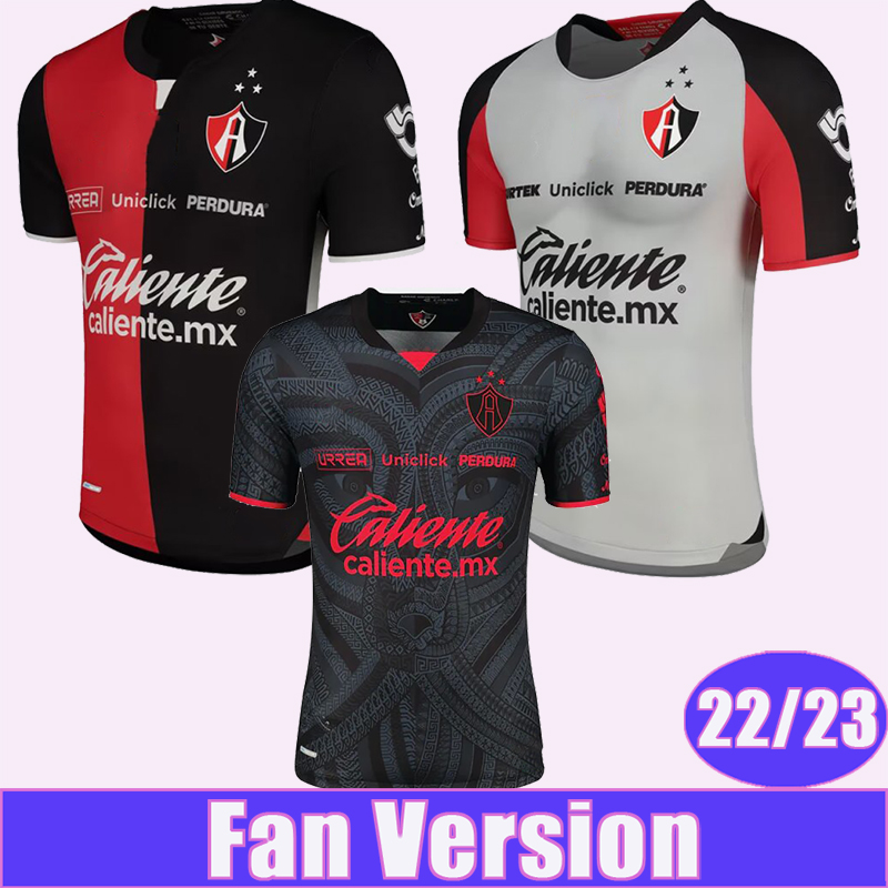 

2223 Atlas L.REYES Mens Soccer Jerseys J.MARQUEZ G.AGUIRRE TREJO ABELLA Aldo Rocha Home Away Football Shirt Short Sleeve Uniforms, Qm9624 22 23 home no patch