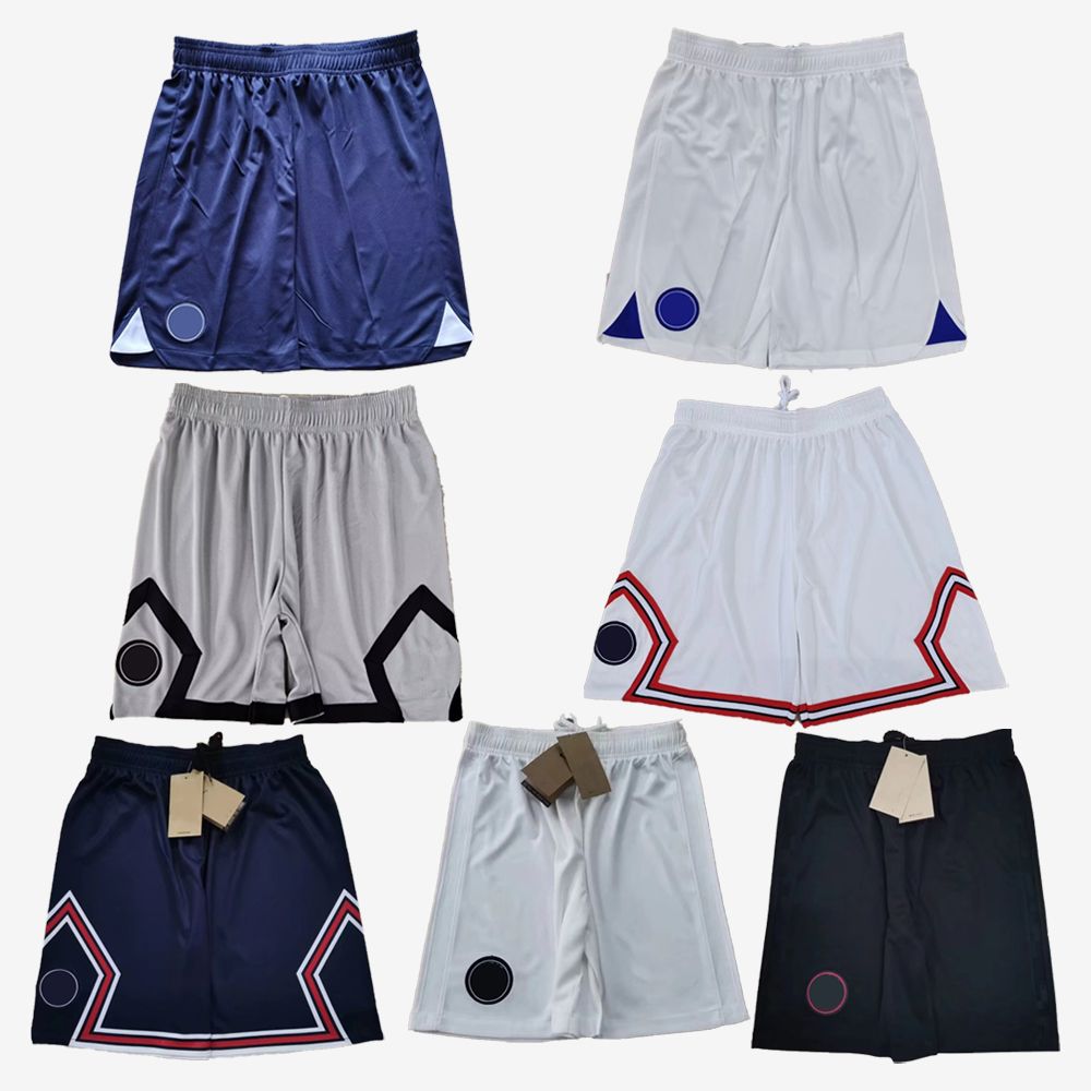 

2022 2023 paris MBAPPE soccer shorts 22 23 psgs home blue away gray third white MEN football pants fourth black men maillot HAKIMI SERGIO RAMOS MARQUINHOS short de foot, 21/22 home