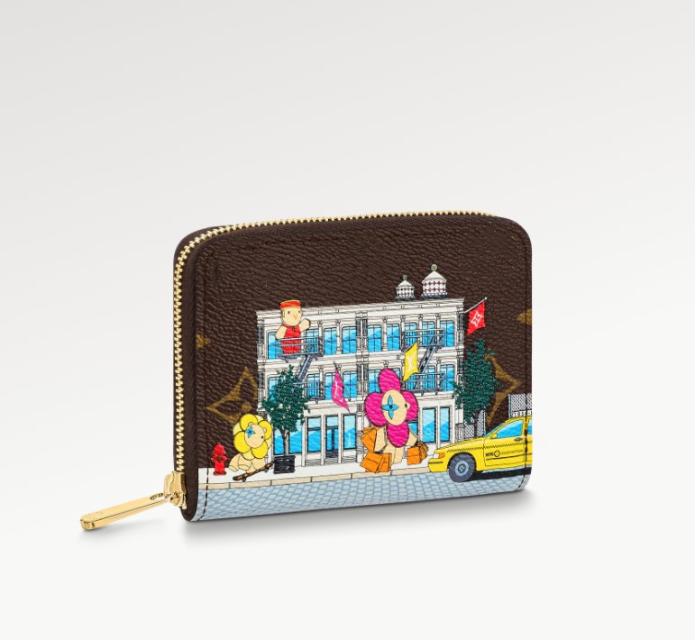 

M81629 zippy zero wallet luxury shorts zipper small card bag