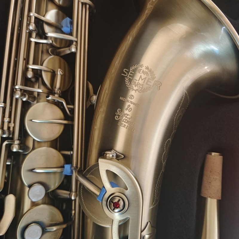 

New Arrival Tenor Saxophone France Professional Musical Instruments Brass STS-802 BbTone Antique Copper B Tube Sax With Case Mouthpiece Gloves