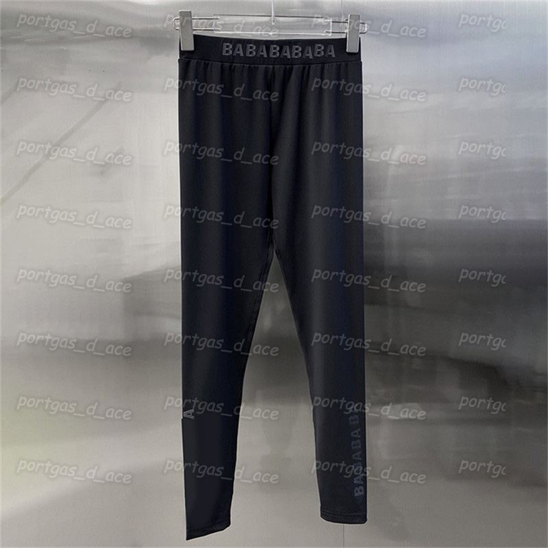 

Letters Womens Shinny Pants Letters Print High Waist Tights Fashion Street Style Black Pants, Black with label#@