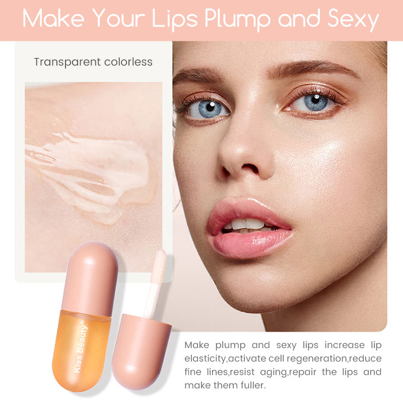 

makeup Capsule Lip Enriching Lip plumper Lipstick Coloring Lips Honey Moisturizing and Enlarging Liquid
