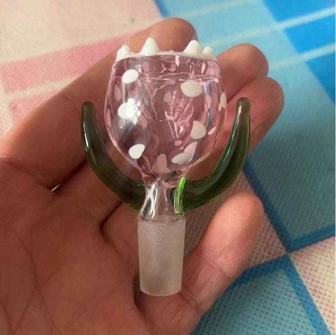 

Glass Bowls flower design for bongs Hookahs colored animal shape bowl 14mm 18mm thick glass thick