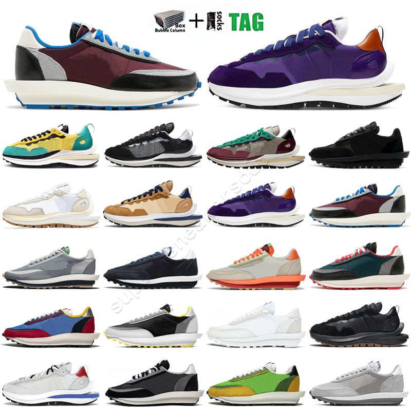 

Running Shoes Sneakers Luxury Designer White Fashion Lvd Fragment Design Foam Runner Size 5-11 For Men Off Women Waffle X, Color 27