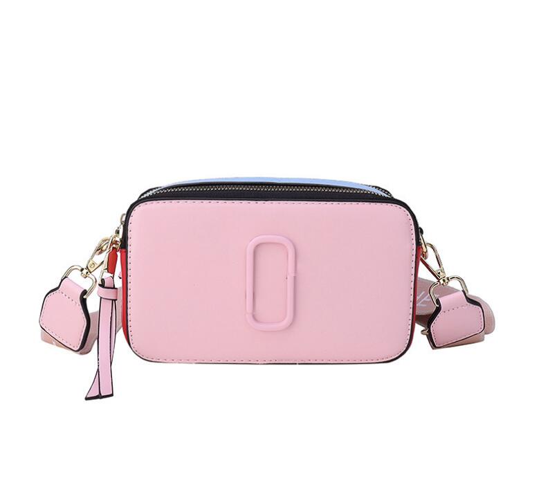 

2023 Fashion bag Ladie Handbag Famous totes Marc Jocobs Snapshot Camera Small Crossbody purse Women Shoulder Bags Messenger cross body JH0012, Black