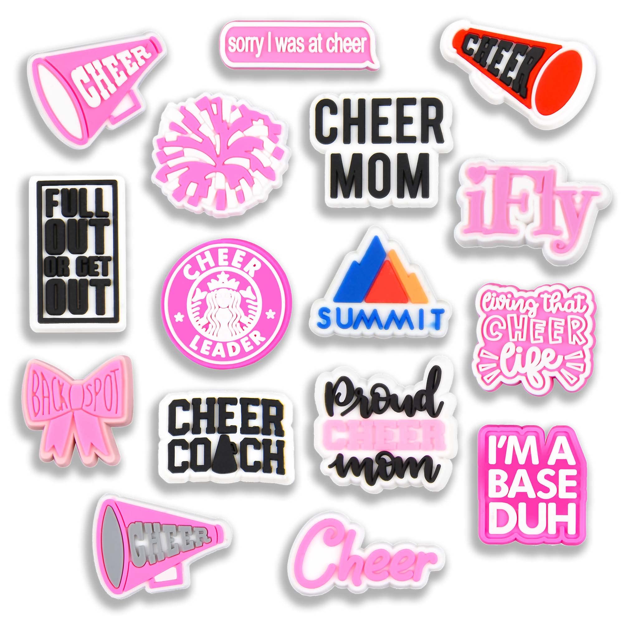 

Shoe Parts Accessories Cheer Croc Charms Cheerleader Cheerleading Charm For Pvc Decorations Fit Clog Pins Bracelets Wristband Kids G Ot4Eo