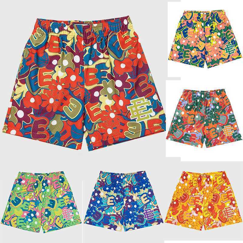 

Eric Emanuel EE Basic Short NEW YORK 2023 Men's Fitness Shorts Beach Pants Sports Basketball Pants Mesh Breathable Casual Pants, Orange