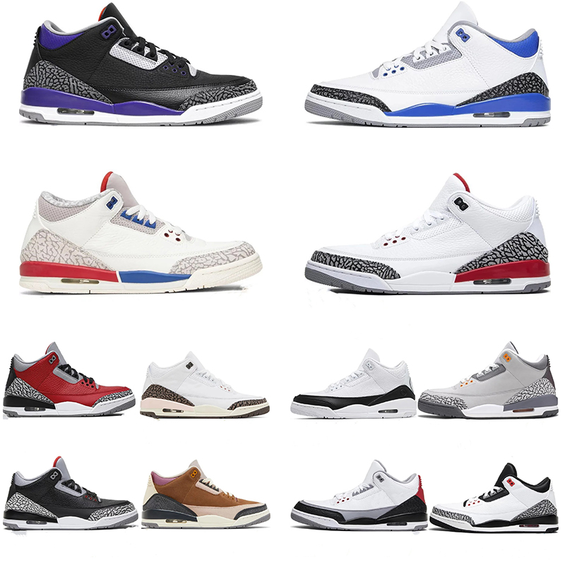 

Jumpmen 3 men basketball shoes winterized UNC dark iris cardinal red mocha black cement mens trainers sports sneakers tennis