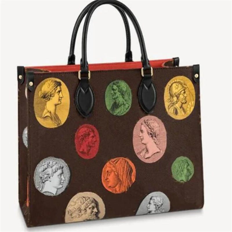 

Luxury designer fashion women shopping bag tote woman handbag purse shoulder date code serial number flower big large designer bags