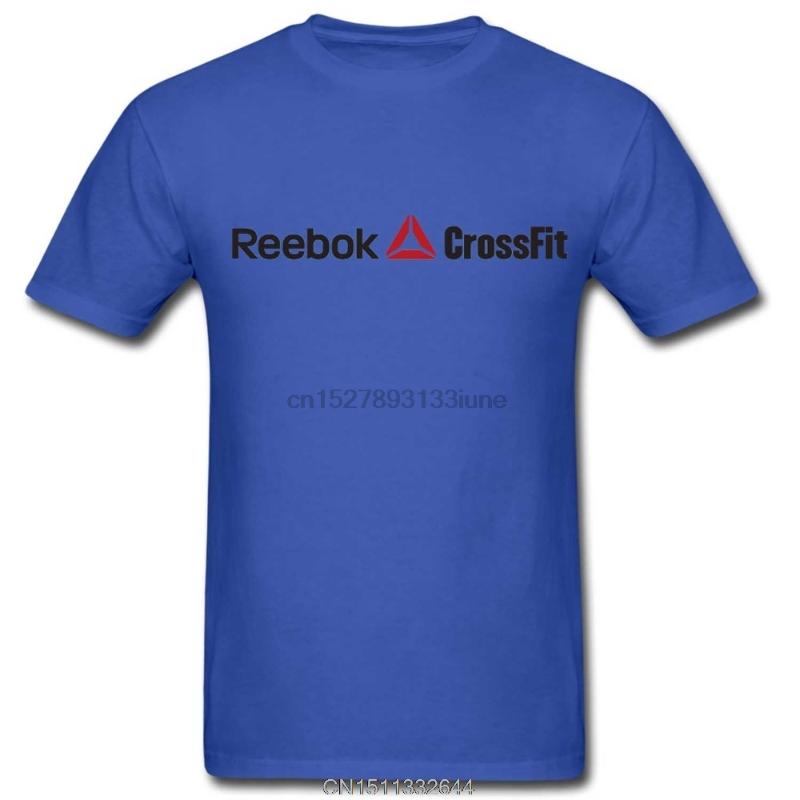 

Men's T Shirts Crossfit Shirt O-Neck Tops Tees Cotton Men Short Sleeve T-shirt, 0300434-red