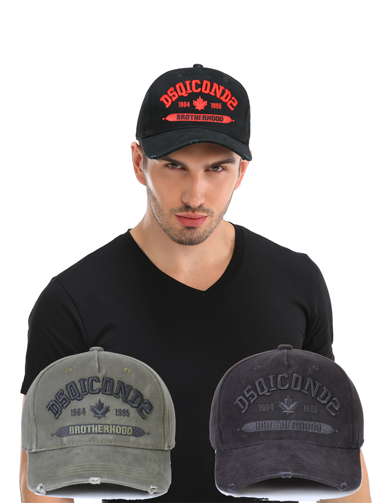

DSQICOND2 hat Men's casual all-around baseball cap Korean version tide 2022 summer sun visor cap
