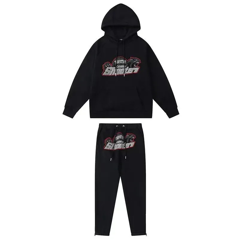 

Men's Tracksuits Casual Embroidered Men Women Hoodie Trapstar London Shooters Hooded Tracksuit Designer Sportswear Pullovers, 10