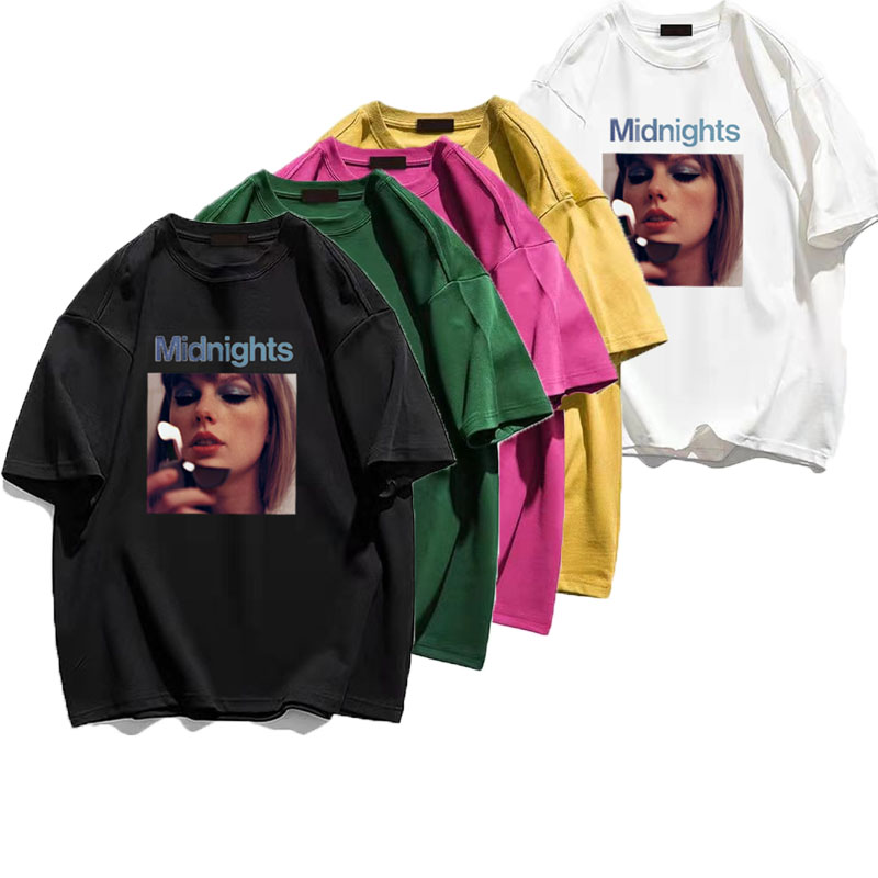 

Men's T-Shirts Taylor New Album Midnights Swift Same Style Print T-Shirts for Men Women Vintage Hip Hop T-Shirt Short Sleeves Unisex Tops T230225, 003