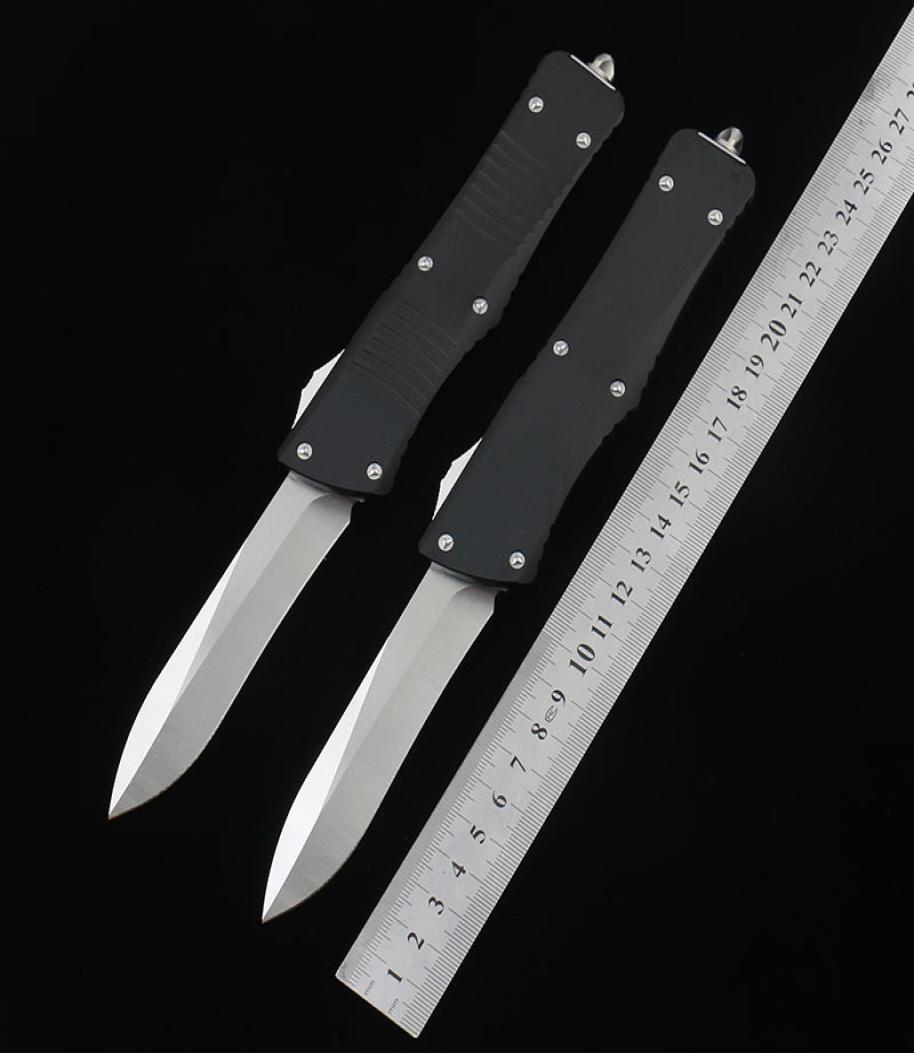 

Willow leaves COMBAT TROODON Automatic knife D2 Steel Blade 6061T6 Aluminum Alloy Handle Hunting Folding Outdoor Camping EDC Tool6882286