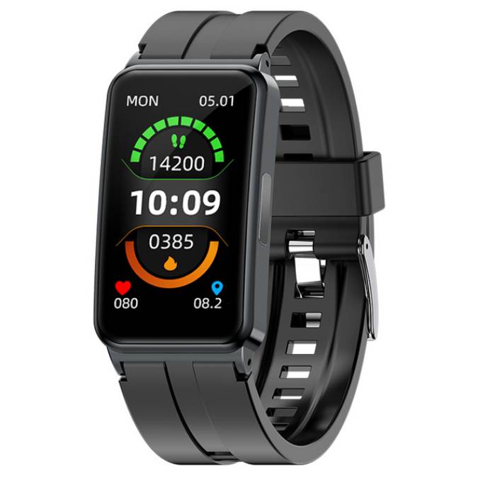 

Blood Glucose Smart Band Watch Body Temperature ECG HRV Monitoring Fitness Smart Bracelet IP67 Waterproof Multi-sport Modes