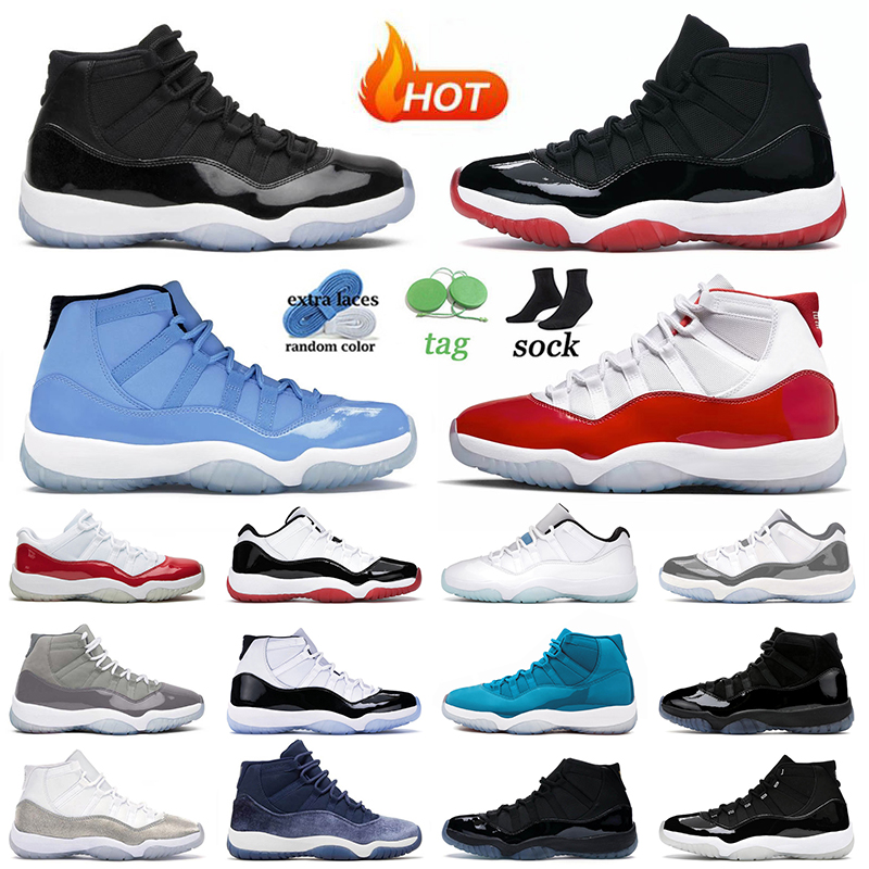 

Cherry 11 Jumpman 11s Basketball Shoes Size 13 Trainers Space Jam Concord Bred High Pantone Cool Grey Cement Cap and Gown Gamma Blue Sneakers Outdoor Sports Mens Women, A61 36-47 25th anniversary