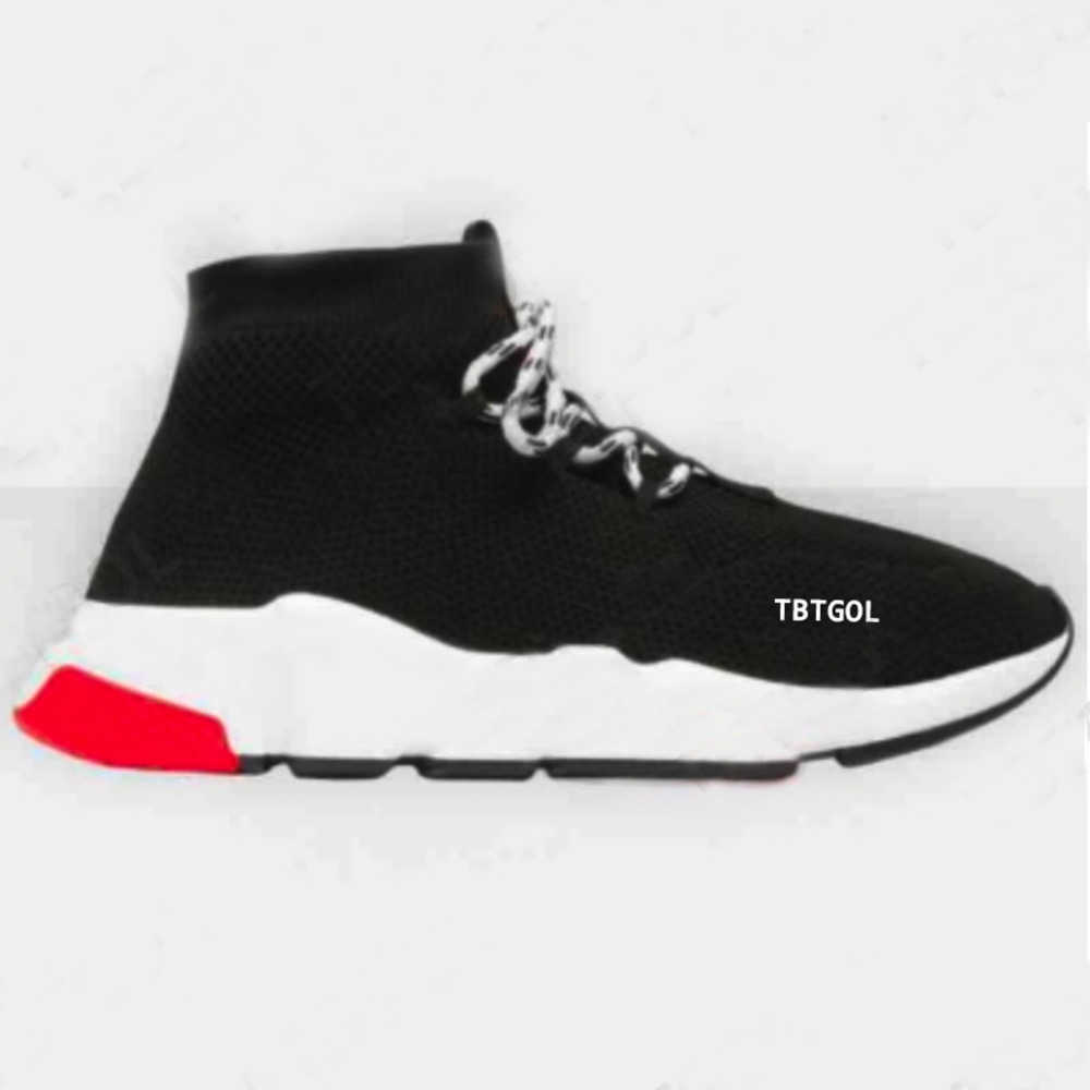 

Designer Fly Knit Socks Sock Boots Casual Shoes Platform Man Shoe Black White Bottom Sock Couple Sneakers Sock 1.0 Walking Shoe Running Shoes With Box Size 35-46 NO17A