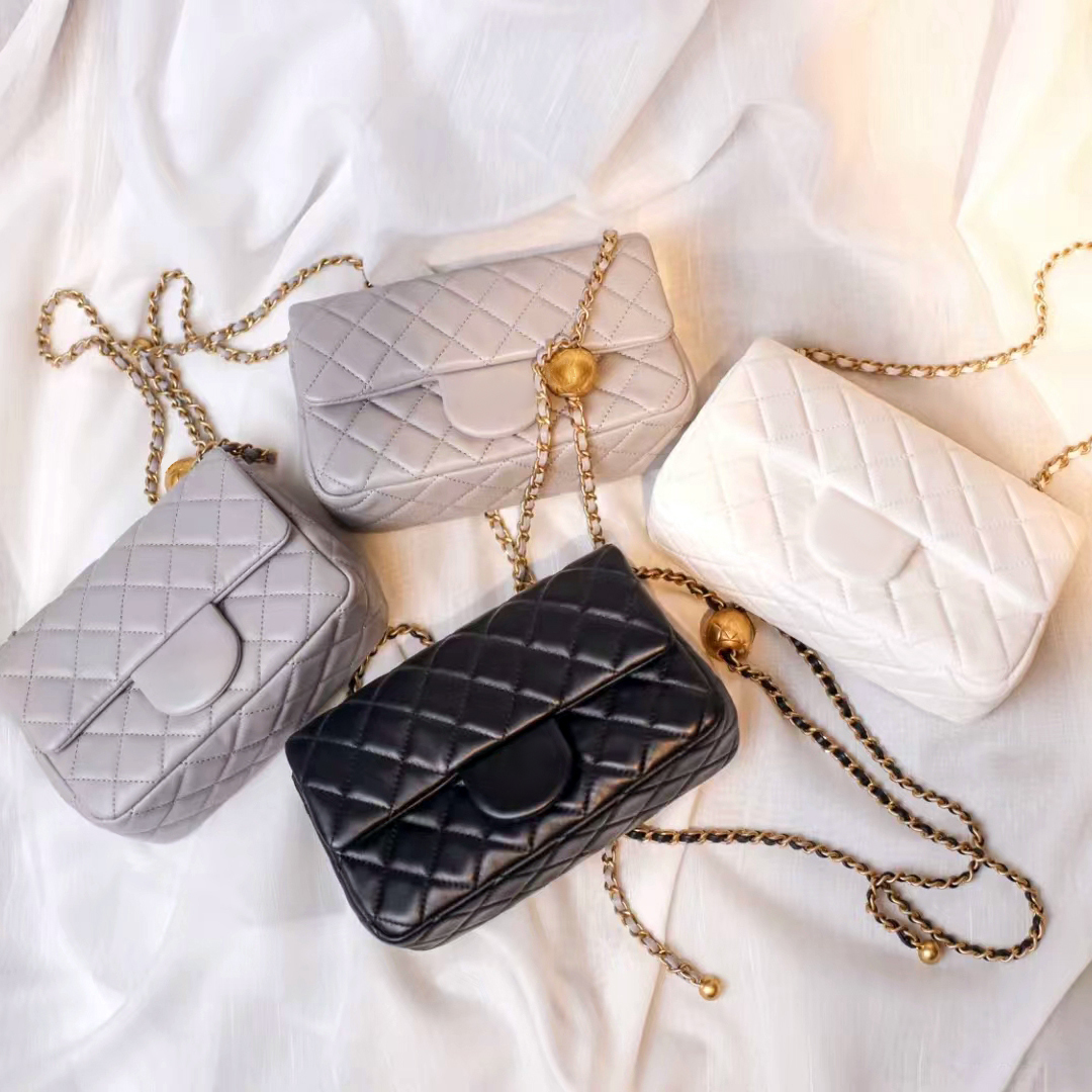 

fashion Crossbody Genuine Leather tote bag Clutch quilted classic Women cosmetic WOC channel CF BOY designers handbag Shoulder luxurys Wallet Purses make up bags, Cf 26cm-blue gold