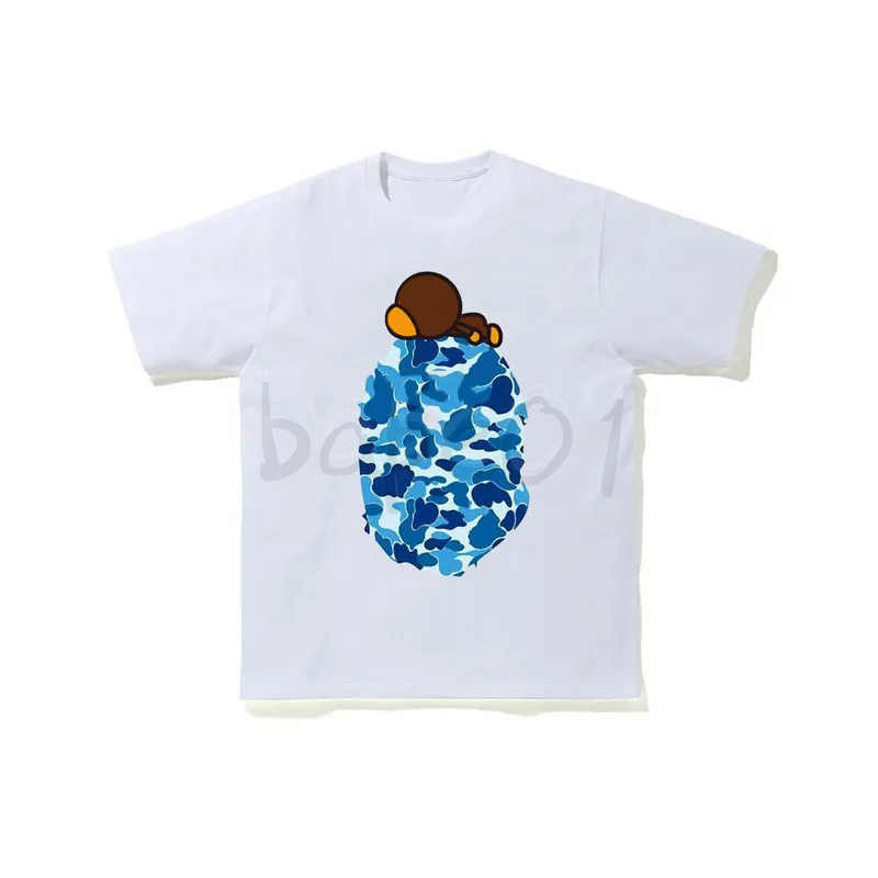 

Mens Fashion Brand T Shirt Men Womens Casual Color Print Tees High Street Clothing Size M-2XL, White