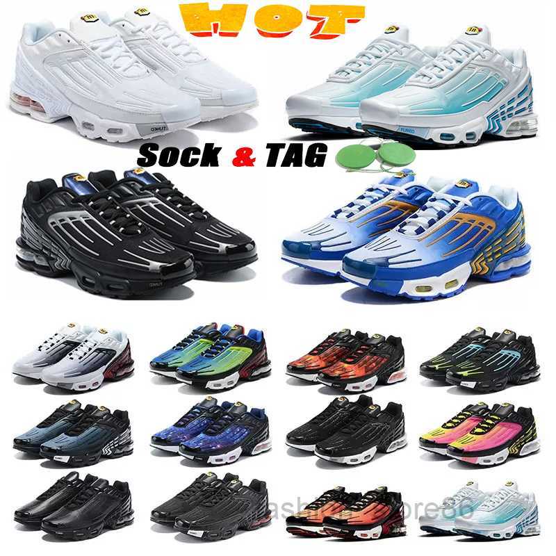 

OG TN Plus 3 Sports Running Shoes For Mens Women Laser Blue Green and Aqua Tiger Crimson Red Topography Pack White Multi Black Silver Trainers Sneakers Size 36-45, 27