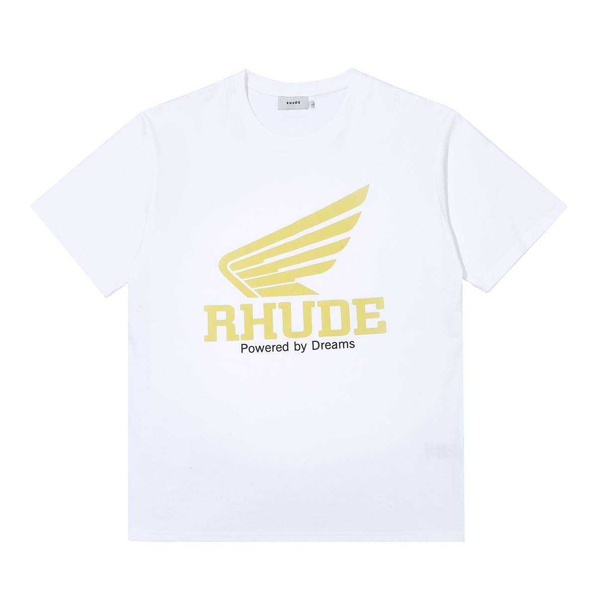 

23ss Rhude Mens T shirt High quality Tess Designer Casual Fashion Short Sleeve Europe America Men Women Round neck Tshirts US Size S-XXL 42T401, Rhude-38