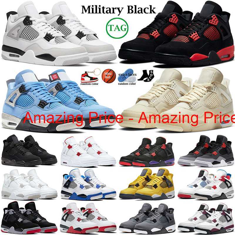 

No Delivered full refund 4 basketball shoes for men women 4s Military Black Cat Sail Red Thunder White Oreo Cactus Jack Blue University Infrared Cool Grey mens