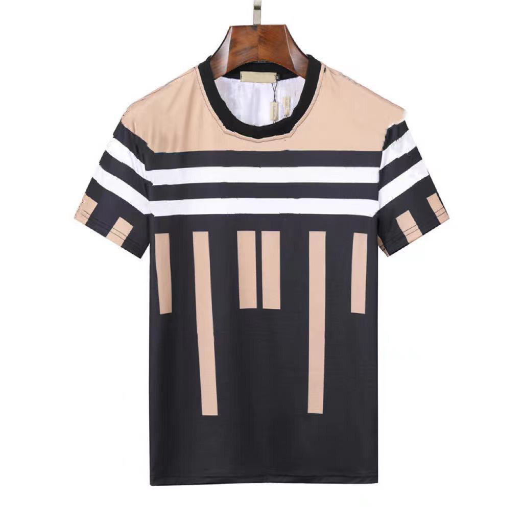 

Trends t shirts Mens T Shirt Designers Black Khaki Clothes Letter Pattern Fashion Casual Tee Men S Clothing short sleeve Apparel Tees Womens designer numb