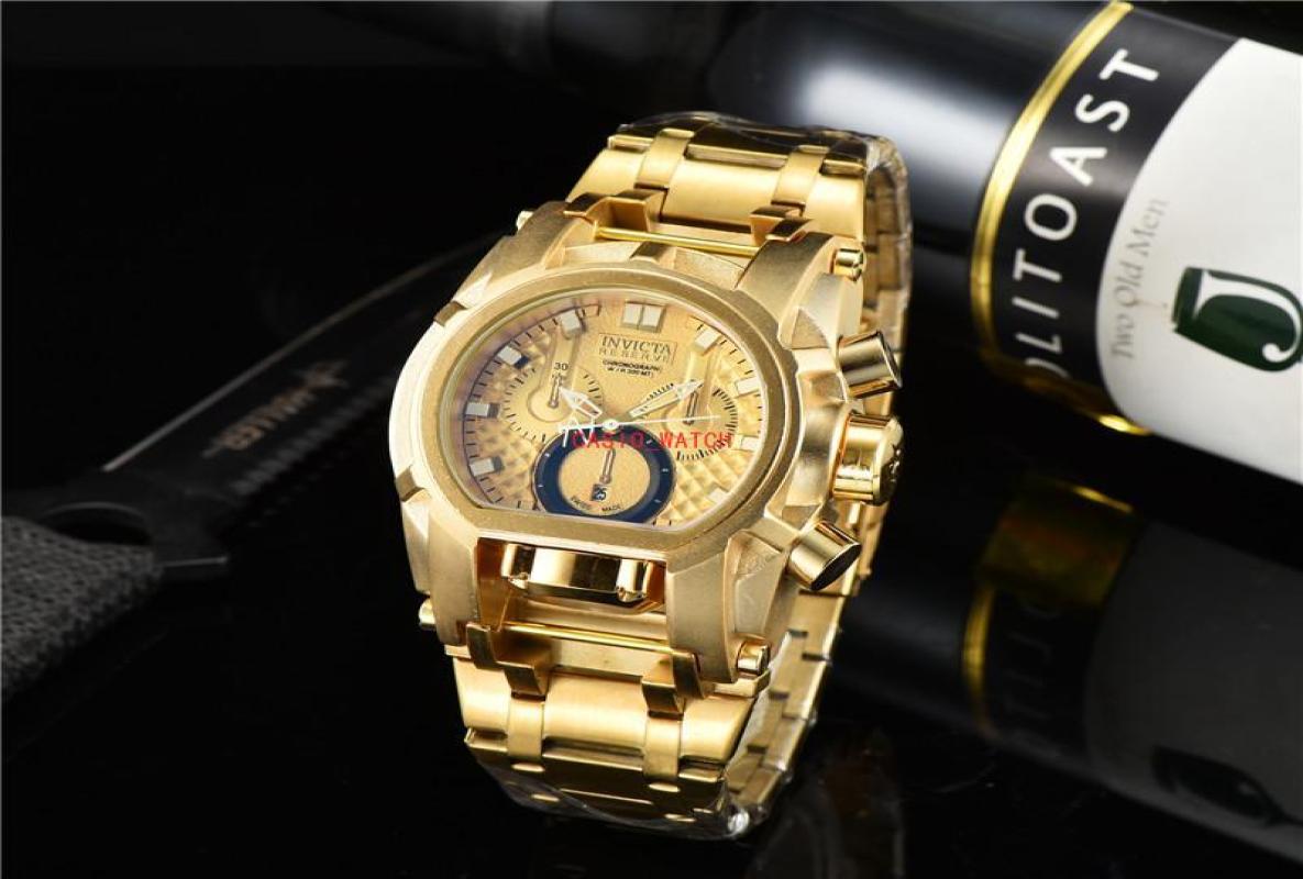 

3A Top Watch Mens Fashion Luxury Watches Golden Large Dial Date Classic Style Designer Men Wristwatches6446347