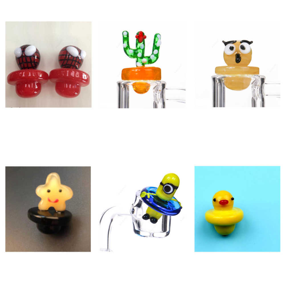 

Smoking Accessories Cute Cartoon Carb Cap Dome Animal Figure for Bongs Water Pipes, Dab Rigs, Oil Rigs Thermal P Quartz Banger Nails