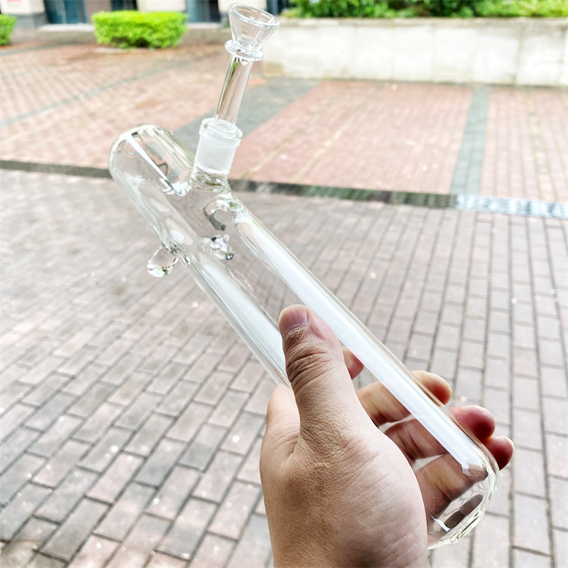 

2023 classic transparent Pipe glass roller with thickness of 18 mm AC-001 Steamroller