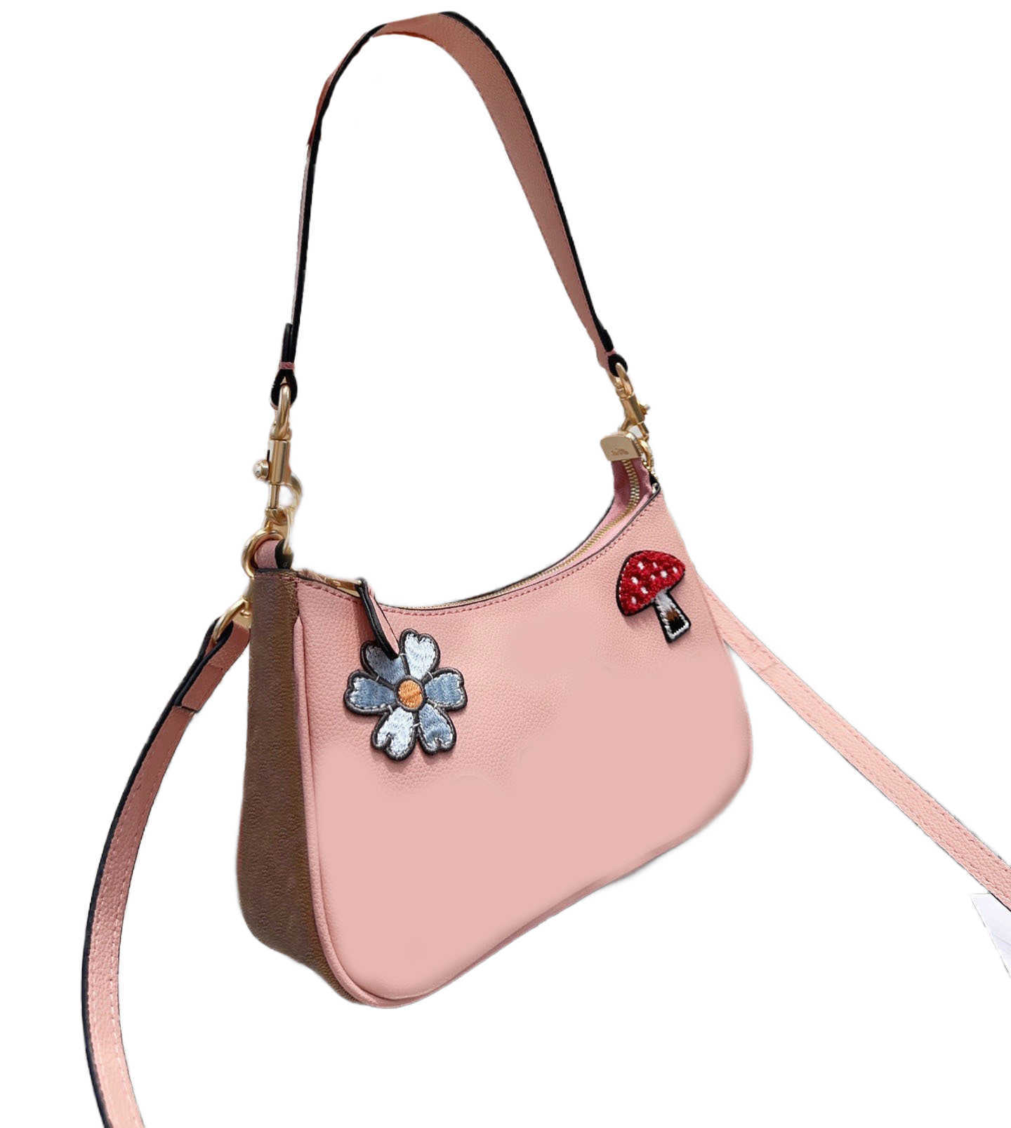 

Shoulder Bags Pink Purse Women handbag Designer Bag Luxurys Handbags designers Vintage Print Crossbody Bags Female Phone Wallet 221222