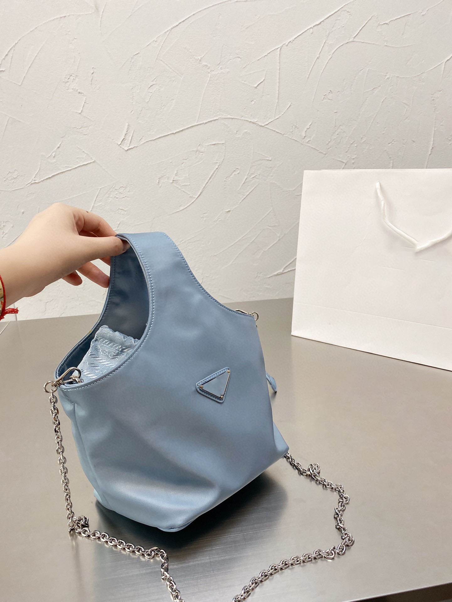

5A Designer Tote with handle women designer handbag messenger purse, #1
