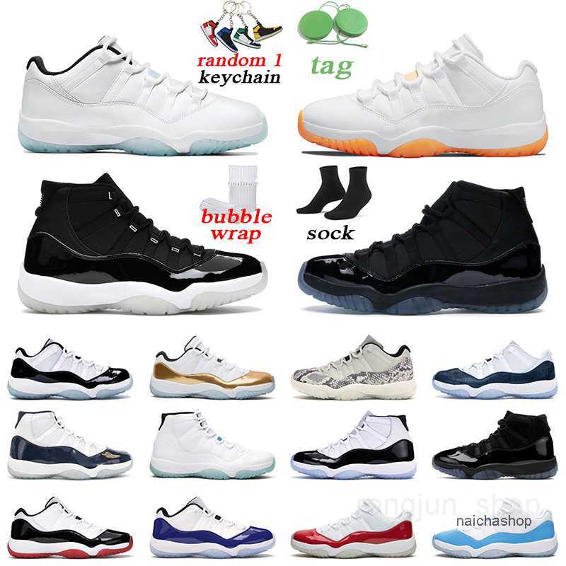 

11s Low Legend Blue men women basketball shoes Bright Citrus Concord Bred UNC outdoor mens trainer, Low cool grey