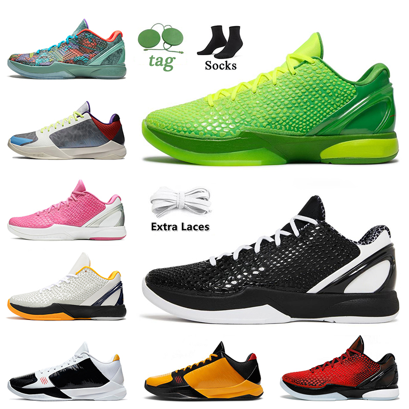 

Mamba 6 Basketball Shoes Protro Kobe Grinch 6 5 Protro Mambacita Mambacita Think Pink Del Sol Big Stage Parade Undefeated x What If Pack Mens Trainers Sports Sneakers, C21 5 protro big stage parade 40-45