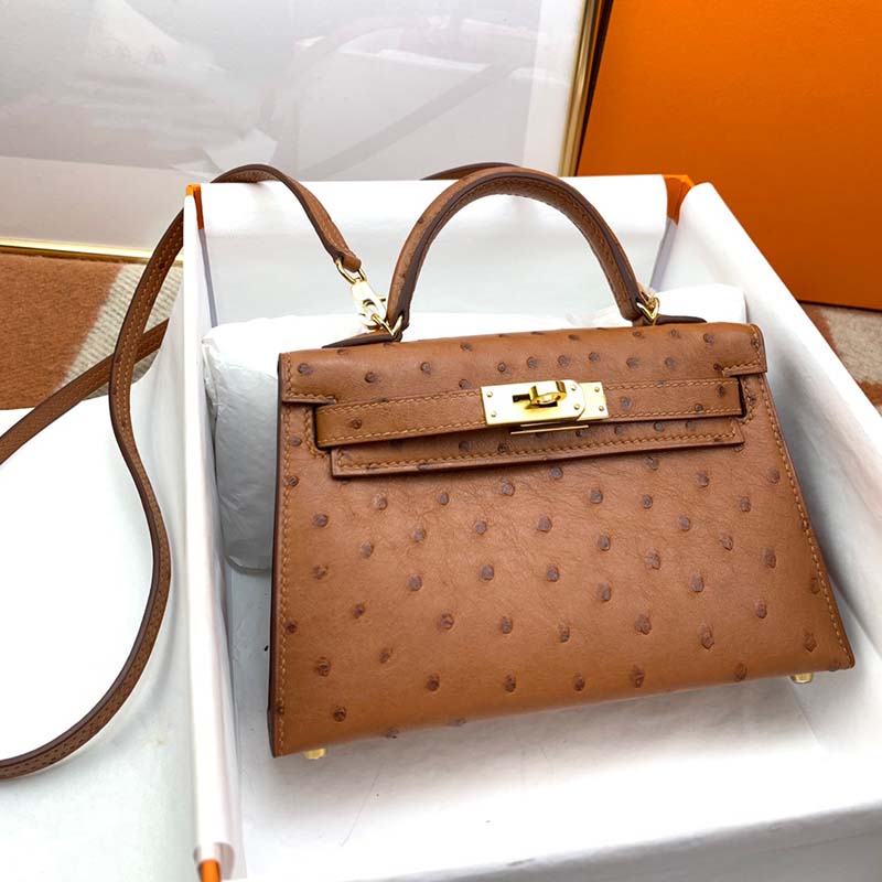 

Designer bag Women Bags Handbags Shoulder Bags classic Animal Print Ostrich skin diagonal stripes quilted flap medium cross body Versatile and simple for ladies, Deep brown