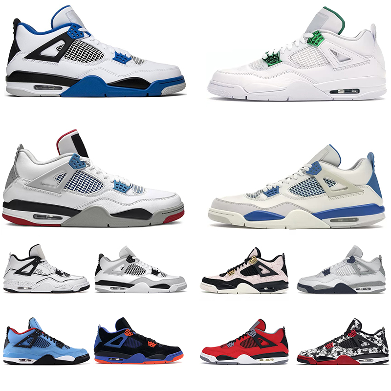 

Jumpmen 4 basketball shoes 4s men women rubber red thunder sail university blue tour yellow white oreo fire pure money midnight navy