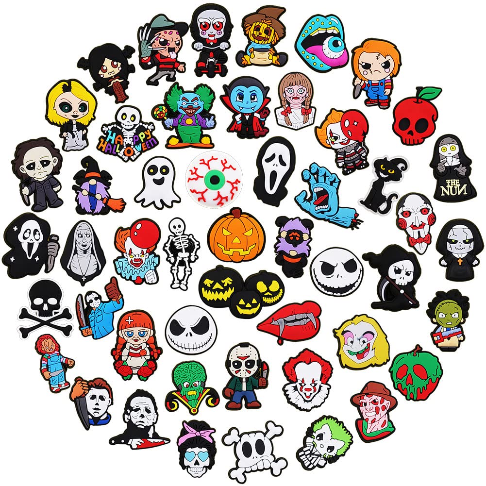 

Shoe Parts Accessories Halloween Skl Horror Croc Charms Pvc Cartoon Shoes Decoration Gift Drop Delivery 2022 Otd1H