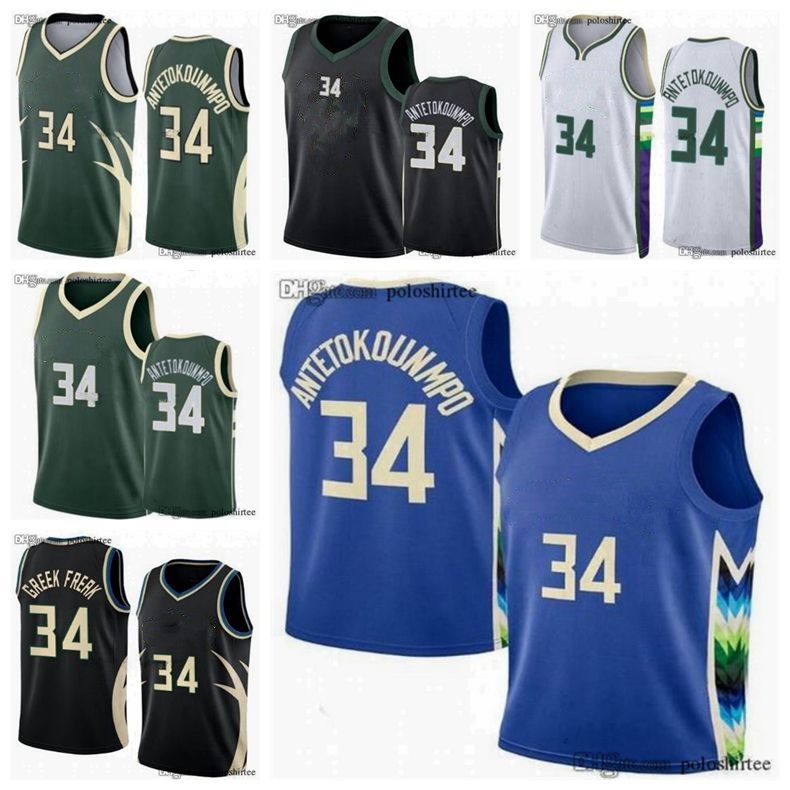 

Giannis Antetokounmpo 34 Basketball Jerseys edition City Jersey 2023 Men Kids