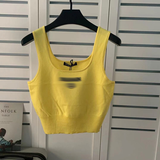 

Womens T Shirt Spring and summer loose slim vest T-shirt solid color short sleeve shirt, Multi