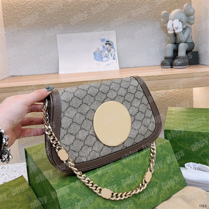 

Crossbody Bags Interlocking Buckle Designer Shoulder Bag Women Blondie Handbags Chains Hobo Purse Man G Cross Body Bag, Black