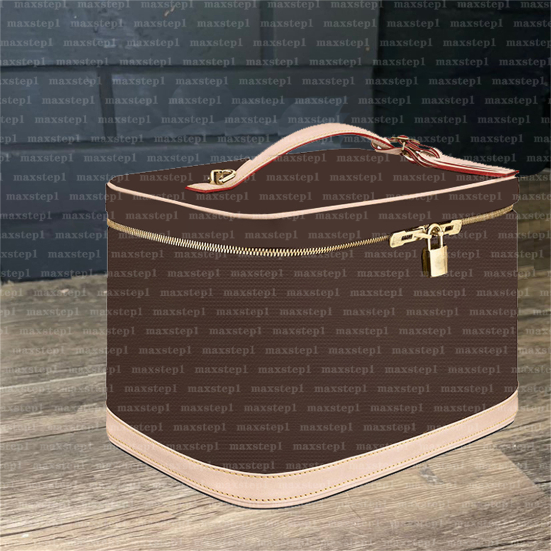 

Toiletry Bag Large Wash Bags Luxurys Designers Makeup Maxstep1 Cosmetic Toilet Pouch Beauty Makeup Case Pochette Double Zippy Make Up Bag, #wp13