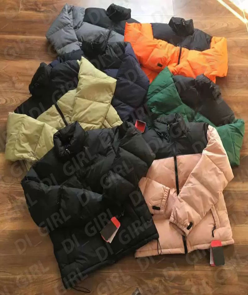 

Mens Jackets Fashion Parkas Down Coat 23SS Jacket Casual Windbreaker Warm Top Zipper Thick Outwear Coat, Pink