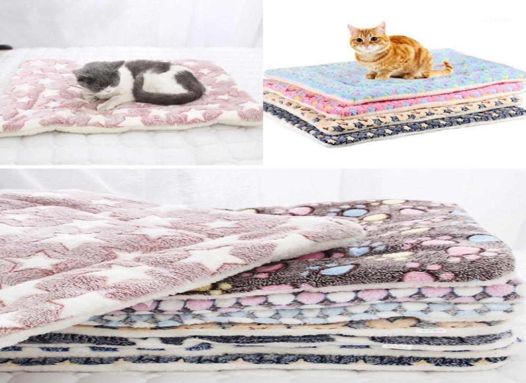 

Pet Cat Bed Dog Thickened Soft Fleece Pad Blanket Mat Cushion Home Portable Washable Rug Keep Warm SMLXLXXLXXXL Beds Furnit