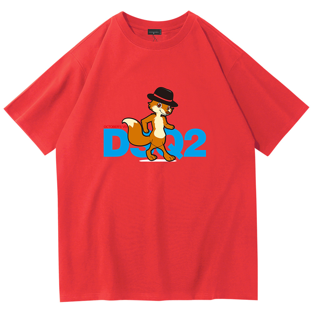 

DSQ cotton cloth Short-sleeved t-shirt men's new summer cotton breathable quick-drying casual wear comfortable fashion sports short-sleeved versatile, Army green