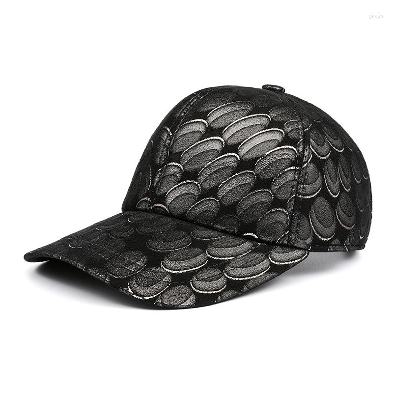

Ball Caps Hat Male Genuine Men Leather Novelty Flower Printed Plaid Patten Sheepskin Baseball Fashion Streetwear Duckbill Gorra Women, Style 4