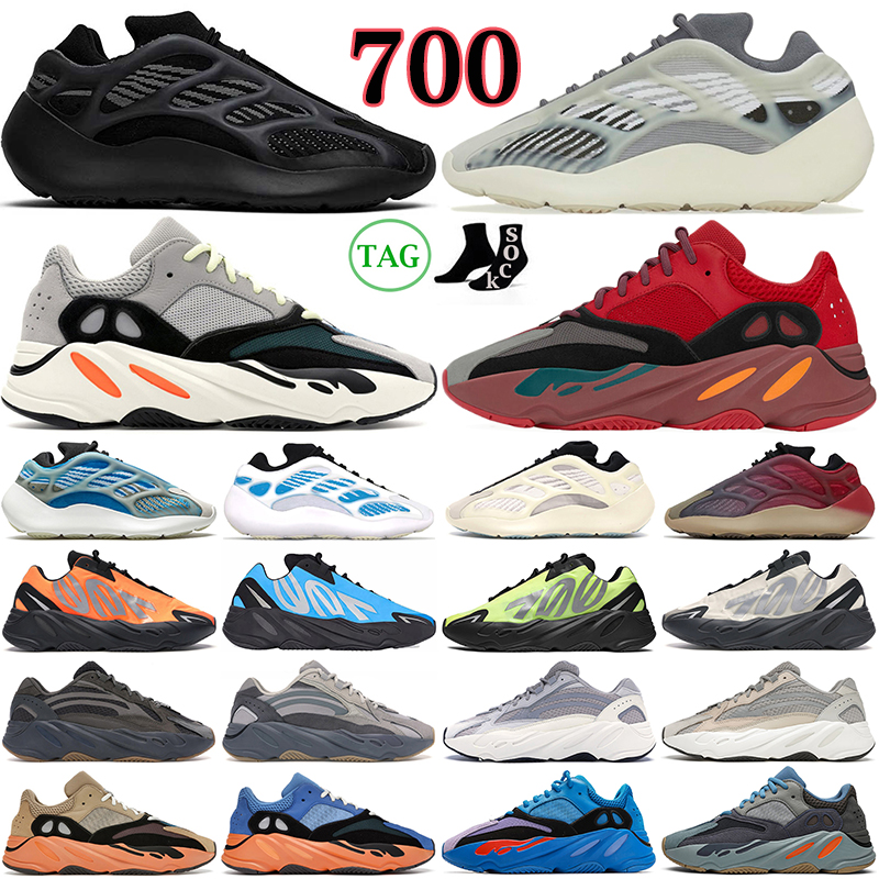 

Designer 700 v3 v2 running shoes 700s Mens Trainers Womens Alvah Azael Static Solid Grey Magnet Blue Cream Bright Blue Salt men women outdoor sports sneakers, White crew green